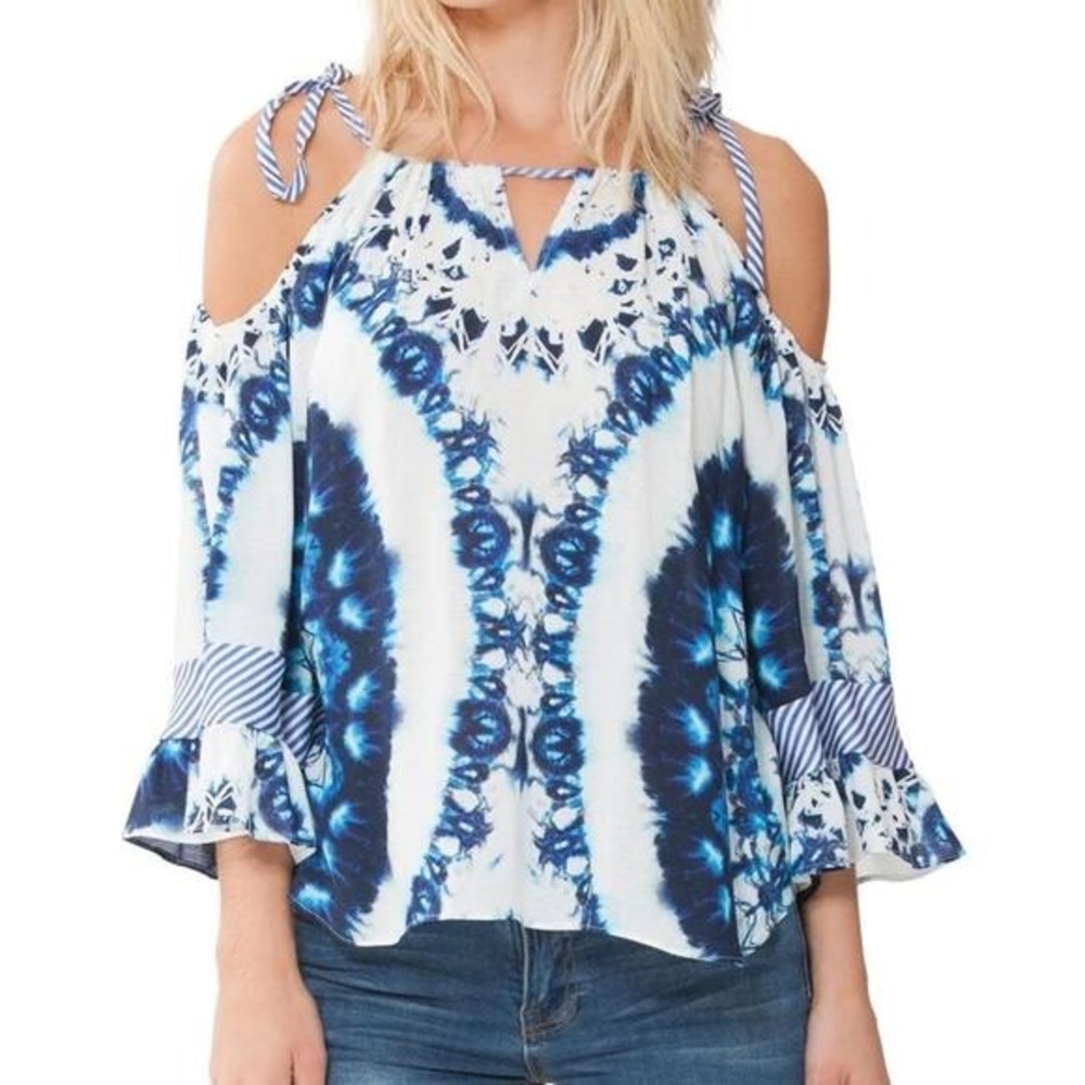 Hale Bob llia Cold‎ Shoulder Top